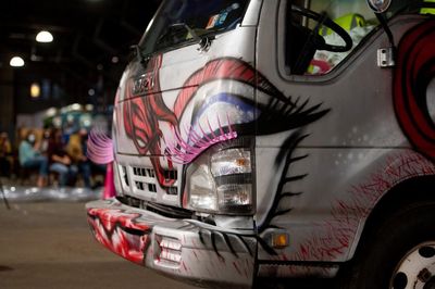 Philadelphia drag troupe offers ‘10,000lb of glitter’ for return of beloved Beardmobile