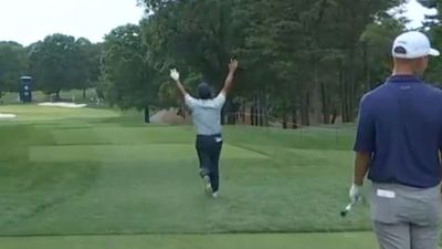 Si Woo Kim Had the Best Celebration After Hitting Hole in One at PGA Championship