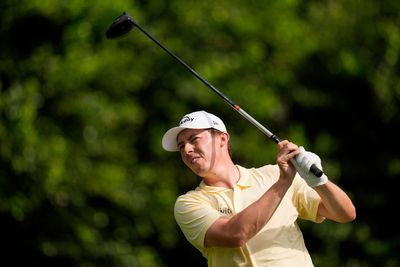 Matt Fitzpatrick rises to joint second at PGA Championship as Rory McIlroy narrowly makes cut