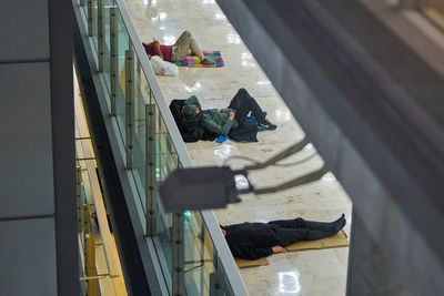 In Spain, a homelessness crisis unfolds in Madrid's airport
