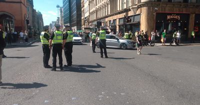 Glasgow roads closed by cops as Celtic title party starts