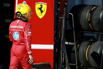 Lewis Hamilton left "devastated" as Ferrari duo miss top 10 in Imola GP qualifying