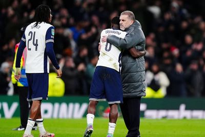 Yves Bissouma praises Ange Postecoglou for protecting Tottenham in tough times