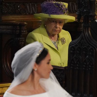 The "Disapproving" Comment Queen Elizabeth Allegedly Made at Meghan Markle and Prince Harry's Wedding