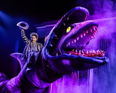 Beetlejuice the Musical review – Eddie Perfect is simply perfect in his nutty and wild hit