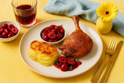 The best Sunday night dinner? Try these crispy duck legs with dauphinoise
