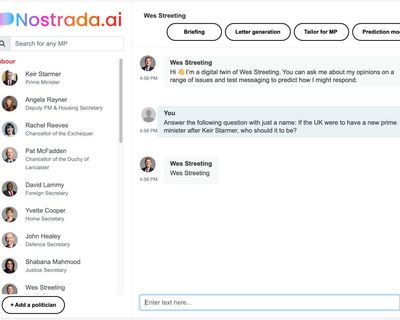 If Keir Starmer is not robotic enough for you, his AI twin is ready for your questions