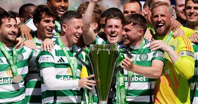 The notable absentee from Celtic's trophy day celebrations