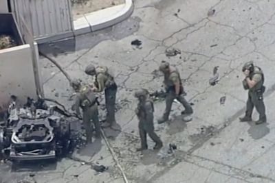 Authorities investigating a Palm Springs, California, fertility clinic explosion as terrorism