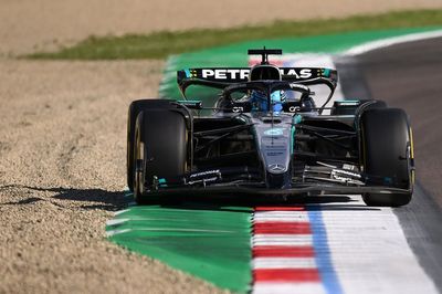 Russell: "Dead slow" Mercedes suffering in heat again at F1 Imola GP