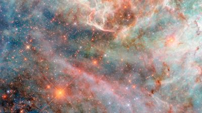 Space photo of the week: Cotton candy clouds shine in one of Hubble's most beautiful images ever