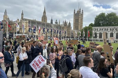 Protesters rally against Government’s ‘insane’ Schools Bill
