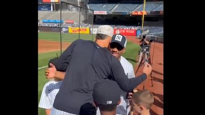 Aaron Judge Had Special Gift for Russell Wilson's Family Ahead of Yankees-Mets Game
