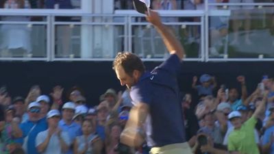 Scottie Scheffler Spiked His Hat in Excitement After Winning Third Major Championship