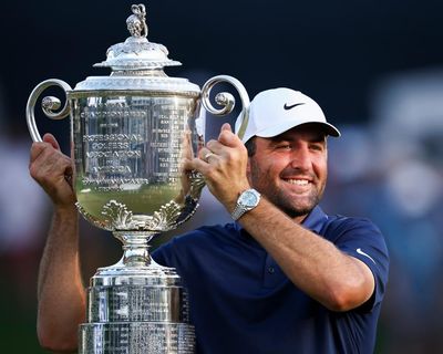 Scottie Scheffler plays down career grand slam talk after ‘sweet’ US PGA success