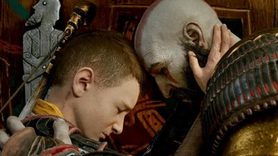 God of War Kratos star Christopher Judge on watching Atreus' actor grow up alongside the boy: "He's a whole new mother****er"