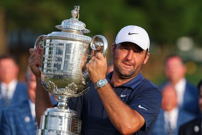 Scottie Scheffler hails mental strength after PGA Championship win over Jon Rahm