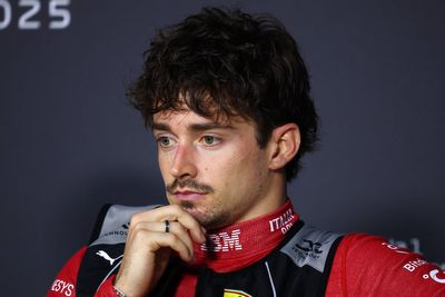 Charles Leclerc’s expletive-laden radio message reveals conflicting Ferrari strategy with Lewis Hamilton