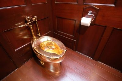 Man who ‘foolishly’ agreed to help steal £4.75m gold toilet avoids jail time