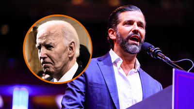‘Is this yet another coverup???’: Don Jr wastes no time in pushing Joe Biden cancer conspiracy theories