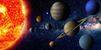 In what order did the planets in our solar system form?