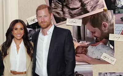 Meghan Markle shares picture of Harry cradling baby Archie as she marks their 7th wedding anniversary