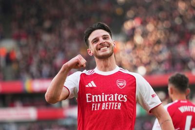 Declan Rice steps up again to hit new level with Arsenal debate over