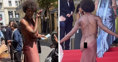 Star Reveals Backside, Breaks Cannes Dress Code To Mass Applause