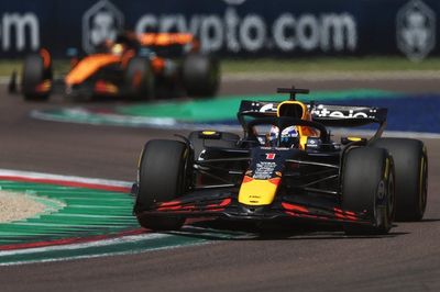 What happened to McLaren's pace advantage on Red Bull at F1 Imola GP?
