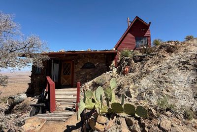 Bedrock in the bedroom and an indoor stream: is this Arizona’s strangest home?