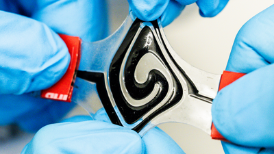 Breakthrough stretchy battery moves like toothpaste and could power pacemakers and hearing aids