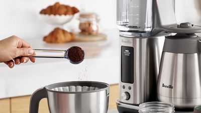 Breville's new premium drip coffee maker combines sophistication with precision brewing