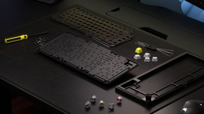 Corsair just launched its first DIY keyboard but this barebone kit sure is pricey