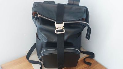 Harber London Leather Roll Top Backpack review: luxury, leather storage that has its limits