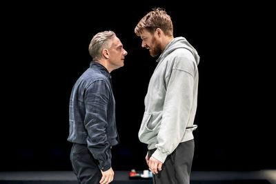 The Fifth Step at @sohoplace: Jack Lowden and Martin Freeman have terrific chemistry in this slippery comedy