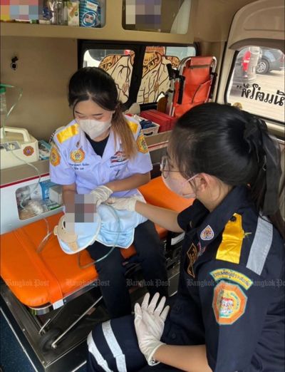 Woman with 'tummy ache' gives birth in petrol station toilet
