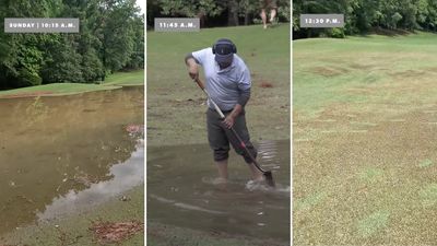 Severely Waterlogged Course At Senior Major Undergoes Rapid Transformation Thanks To Expert Agronomy Team