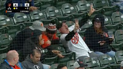 No One Had More Fun on Monday Night Than This Orioles Fan Who Got on TV