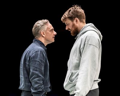 The Fifth Step review – Jack Lowden and Martin Freeman go head to head