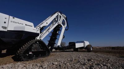 Moon mining machine: Interlune unveils helium-3 harvester prototype (photo)