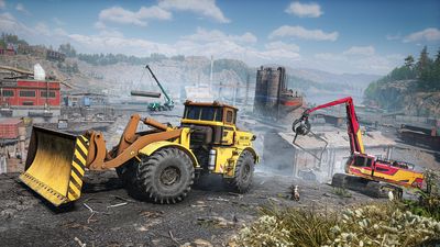 This hardcore driving sim about rebuilding towns after natural disasters is, surprisingly, a super-chill hangout game for up to 4 friends