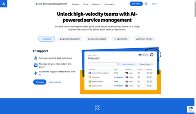 I tested Jira Service Management, an ITSM platform with powerful service management capabilities, excellent workflow automation, and request tracking