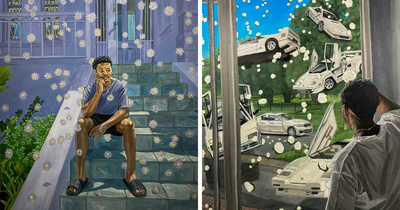 “The Explanation Of Colors, Space, And My Identity”: 60 Paintings By This Artist