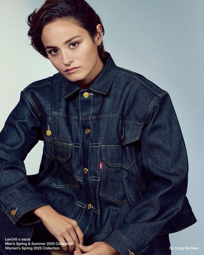 The Second Levi's x Sacai Collaboration Proves Jean Jackets Are the Epitome of Cool Even in Summer