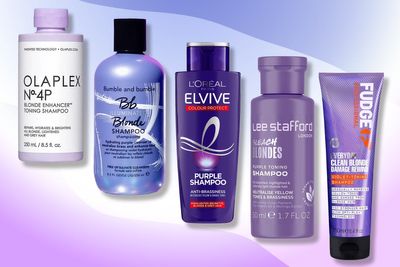 10 best purple shampoos 2025, tested on blonde hair for brass-free, bright colour