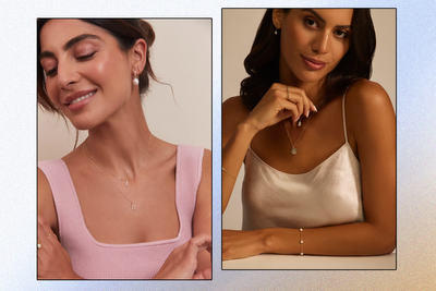 Initial jewellery never goes out of style – and Lily & Roo’s personalised pieces start from £45