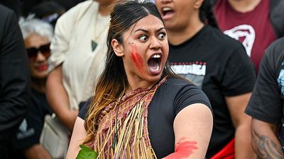 Supporters rally with haka as Māori MPs face sanctions
