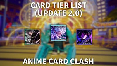 Ultimate Anime Card Clash Tier List & Guide [UPD 2.1.1b] – All Cards Ranked From Best to Worst