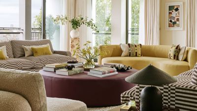 12 Colorful Living Room Ideas That Still Feel Elevated and Curated, Not Chaotic