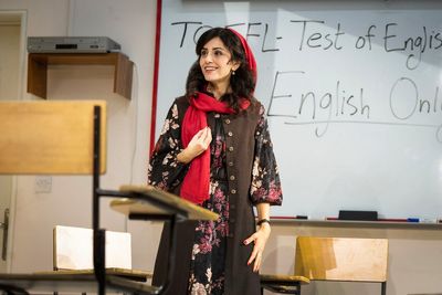 Tony Award nominee Marjan Neshat makes history in celebrated Broadway play 'English'